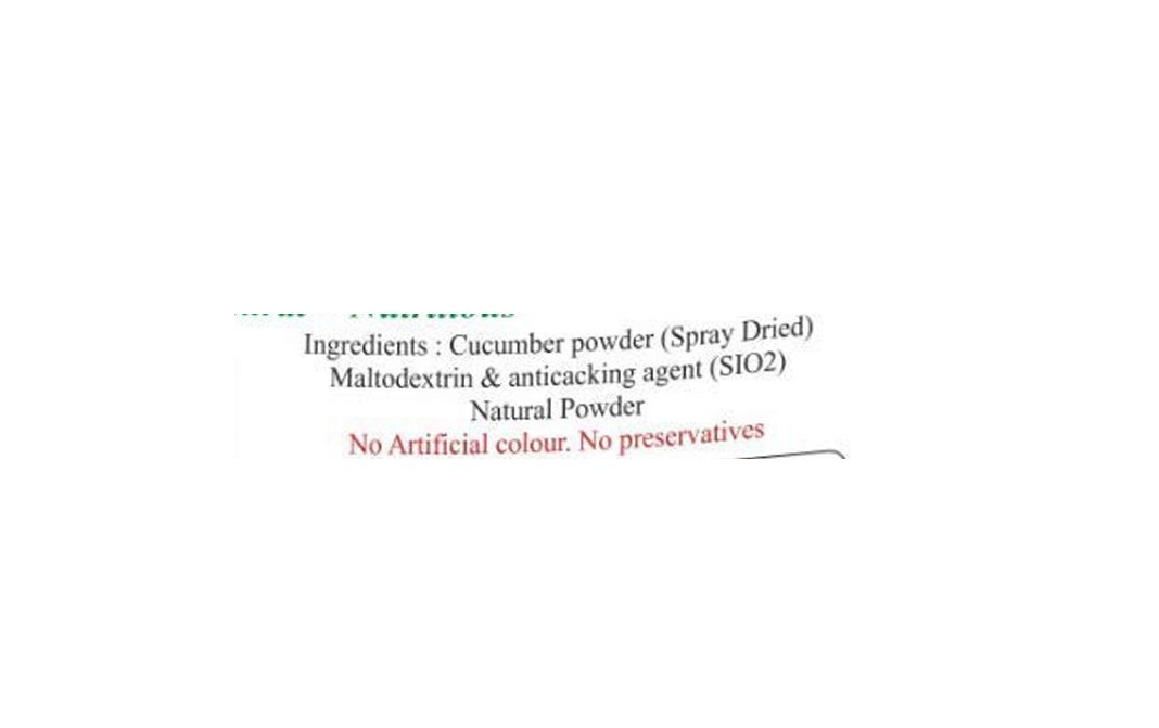Saipro Cucumber Powder    Pack  250 grams